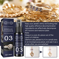 Strong Effect Jewelry Polish Cleaning Spray Anti-Tarnish Clean for Diamond Silver Gold Watch Magic Incredible Jewelry Cleaner