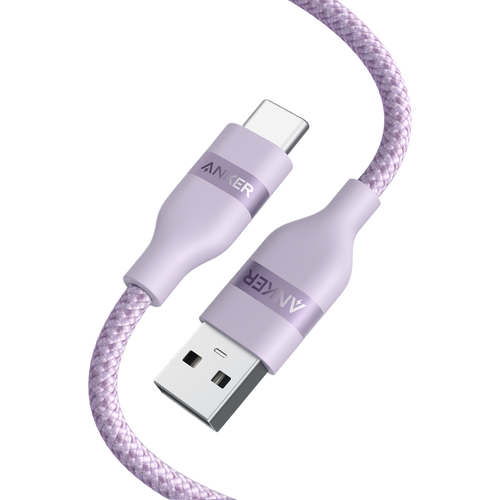 Anker USB-A to USB-C Cable (3 ft/6 ft, Upcycled-Braided)