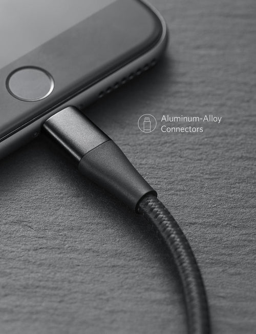 Anker <b>551</b> USB-A to Lightning Cable (3 ft / 6 ft / 10 ft)