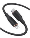 Anker <b>641</b> USB-C to Lightning Cable (Flow, 3 ft Silicone)