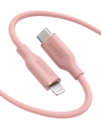 Anker <b>641</b> USB-C to Lightning Cable (Flow, 3 ft Silicone)