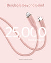 Anker <b>641</b> USB-C to Lightning Cable (Flow, 3 ft Silicone)