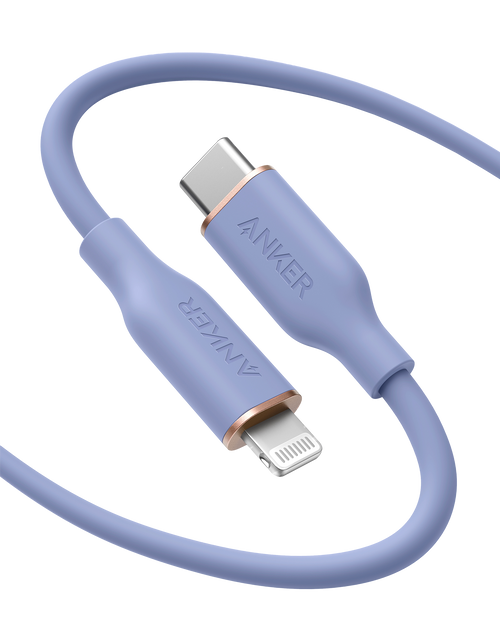 Anker <b>641</b> USB-C to Lightning Cable (Flow, Silicone)