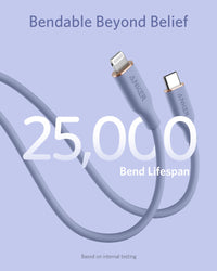 Anker <b>641</b> USB-C to Lightning Cable (Flow, 3 ft Silicone)