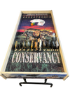 Safari Theme -  Jumbo 24”x48” Horse Game with Integrated Chip Pot Large Party Games/ Camping
