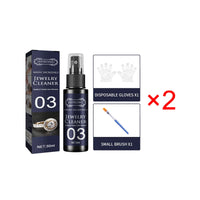 Strong Effect Jewelry Polish Cleaning Spray Anti-Tarnish Clean for Diamond Silver Gold Watch Magic Incredible Jewelry Cleaner