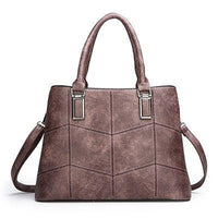Luxury 3 Piece Leather Tote Set | Genuine Leather Cowgirl Shoulder Bag & Clutch