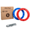 1/2" 200ft, 100ft x 2, PEX-B Pipe, Red & Blue & Cutter Plumbingsell