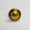 Cabinet Hardware "Palermo" Drawer Pulls and Knobs in Antique Brass Euro • Knobs