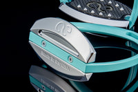 American Equus "Elite" English Stirrups Tiffany Blue