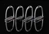 American Equus Limited Edition English Hunter EQ Slim Fillis 7 Crystal Stirrups