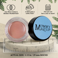 Anna Any Wear Creme - A Waterproof Multi-tasking creme to powder product for eyes, cheeks & lips. Can be worn anywhere