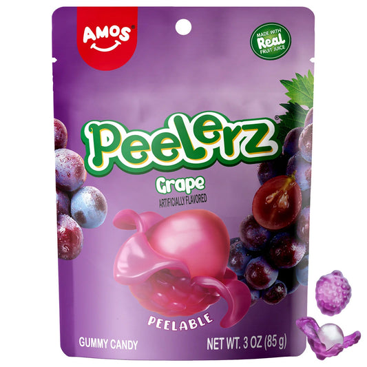 Amos Peelerz Grape 6 pack (3 oz)