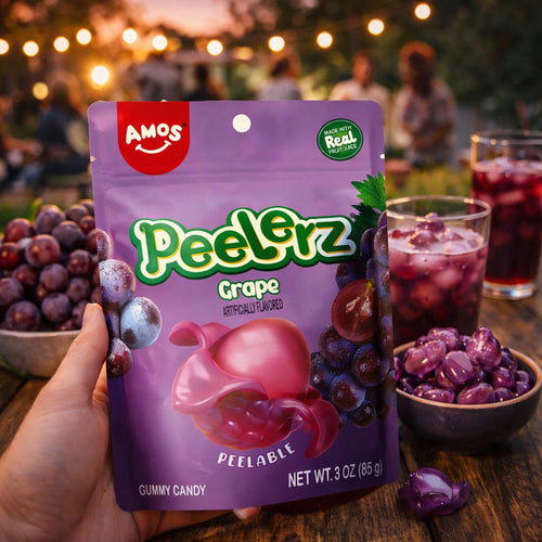 Amos Peelerz Grape 6 pack (3 oz)