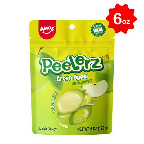 Amos Peelerz Green Apple 6 pack (6oz)