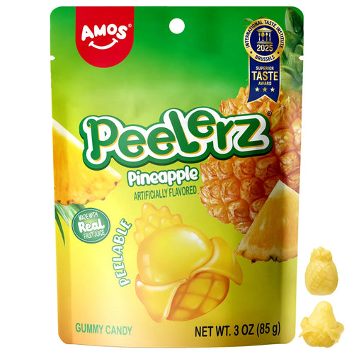 Amos Peelerz Pineapple 6 pack (3 oz)