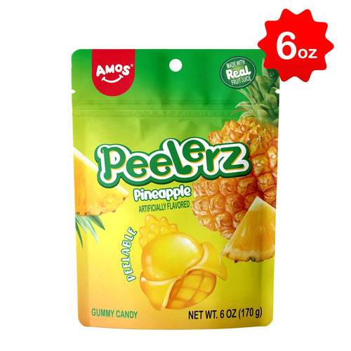Amos Peelerz Pineapple 6 pack (6oz)