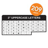 Bulletin Board Letters – 3 inch