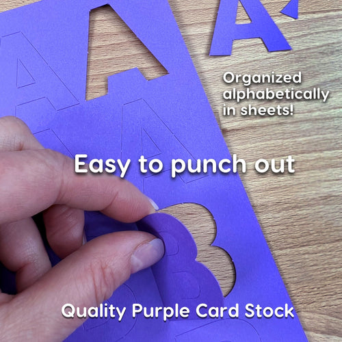 Bulletin Board Letters – 1.5 inch