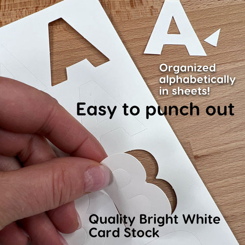 Bulletin Board Letters – 1.5 inch