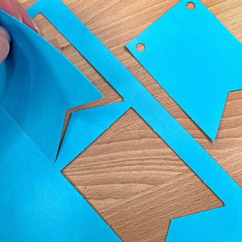 Small DIY Banner Flags