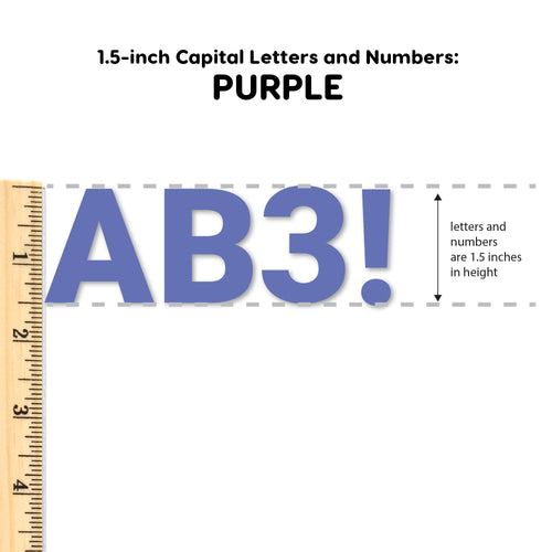 Bulletin Board Letters – 1.5 inch