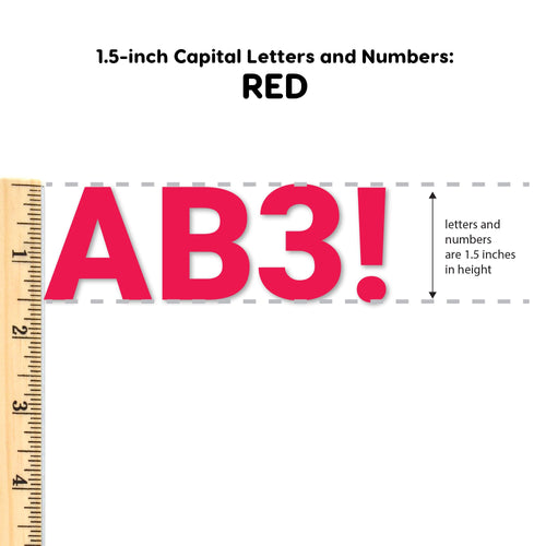Bulletin Board Letters – 1.5 inch
