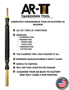 The AR-Takedown Tool ™ - The AR-15 Multi Tool & AR-15 disassembly tool (AR-TT ™)