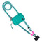 Teal (Hardware: Gun Metal)