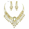 Rhinestone Water Drop Necklace Set