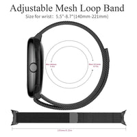 Google Pixel Watch Stainless Steel Band - Magnetic Clasp, Sleek