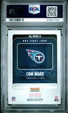 Graded 2025 Panini Instant Cam Ward #RPSFL4 RPS First Look Rookie RC Football Card PSA 9 Mint