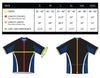 Citadel Bulldogs Men's Cycling Jersey (S, M, L, XL, 2XL, 3XL)