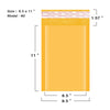 100pcs #2 8.5x12 Kraft Bubble Mailers Padded Envelopes Shipping Case 8.5"x12"