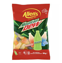 Allen’s Mountain Dew Candy Lollies – Assorted Candy Jellies (Australia)