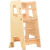 Adjustable Toddler Kitchen Tower with Safety Bars