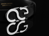 American Equus Signature "AE" Logo Belt Buckle