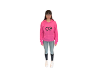 American Equus Puffy Signature Fleece Hoodie Pink