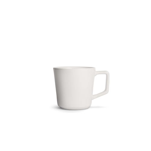 12oz Angle Drip Mug - White