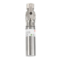 10 Pcs 1/4 Turn Stop Angle Valve, 1/2" Barb Crimp PEX x 3/8" OD With Stainless Steel Water Hammer Arrestor, Chrome Plated Brass