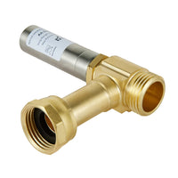 3/4" Swivel FHT x 3/4" MHT Water Hammer Arrestor Tee for Washing Machine, Stainless Steel Plumbingsell