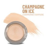 Champagne on Ice Any Wear Creme - A Waterproof Multi-tasking creme to powder product for eyes, cheeks & lips. Can be worn anywhere