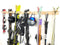 6 pairs of skis