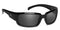 Polarized Gray / No Bifocal/Reader (Plano) ($90) / Glossy Black