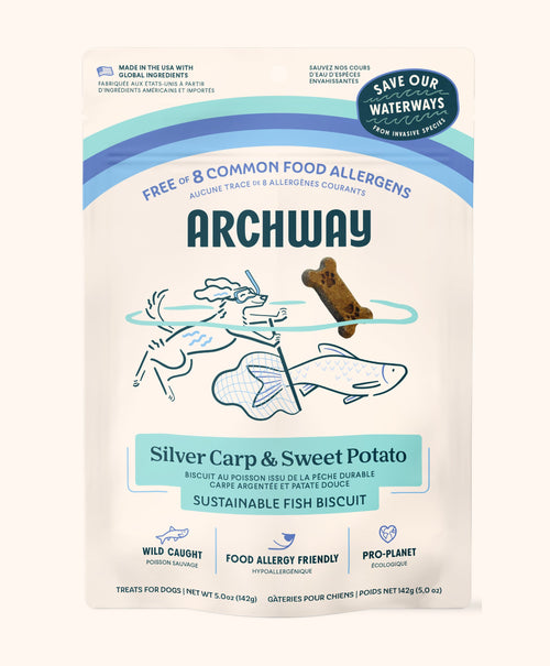 Silver Carp and Sweet Potato Arch Pet Food