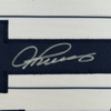 Framed Autographed/Signed Alex Rodriguez 35x39 New York Pinstripe Baseball Jersey JSA COA