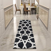 Premium Hand-Tufted Rug Made of 100% Wool  - Ash Zellig - 2x10 Feet