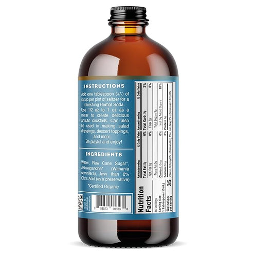 Ashwagandha Simple Syrup - Organic