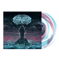 Astralborne - Eternity's End on Baby Blue with White Mauve Purple Swirl Vinyl LP