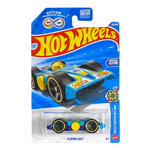 Hot Wheels Flippin Fast (Autism Awareness Month) | All Drivers Welcome Series 2/5